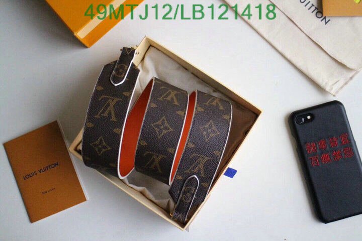 LV Bags-(4A)-Shoulder Strap-,Code: LB121418,$ 64USD
