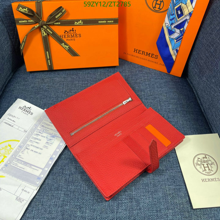 Hermes Bag-(4A)-Wallet-,Code: ZT2785,$ 77USD
