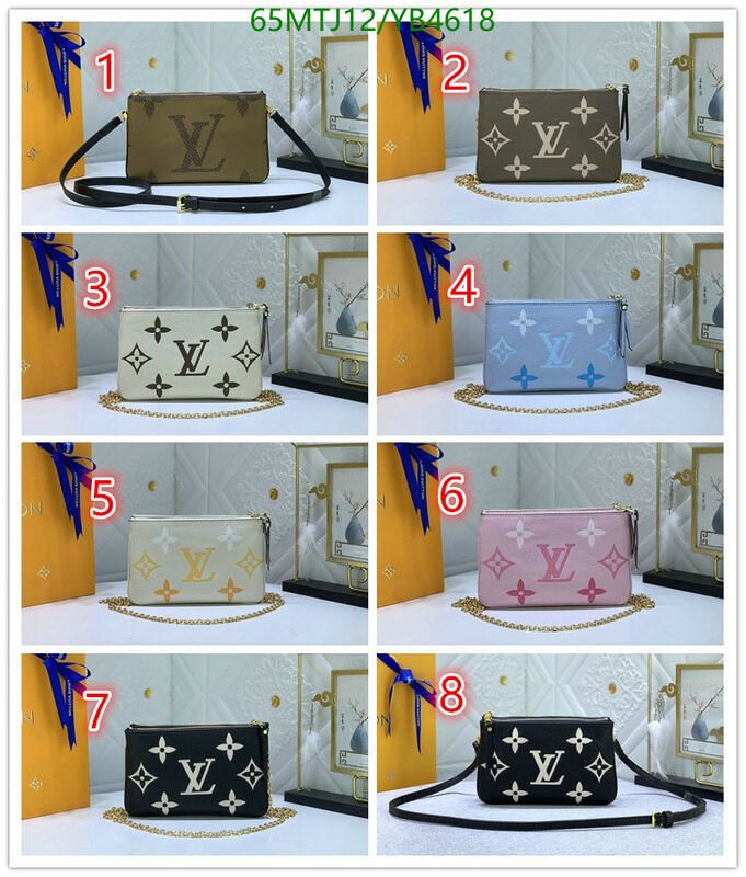 LV Bags-(4A)-Pochette MTis Bag-Twist-,Code: YB4618,$ 85USD