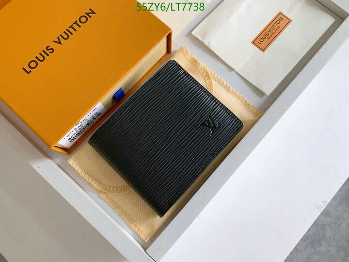 LV Bags-(4A)-Wallet-,Code: LT7738,$ 72USD