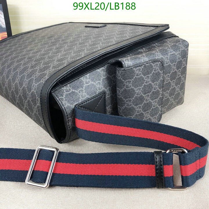 Gucci Bag-(4A)-Diagonal-,Code: LB188,$ 129USD