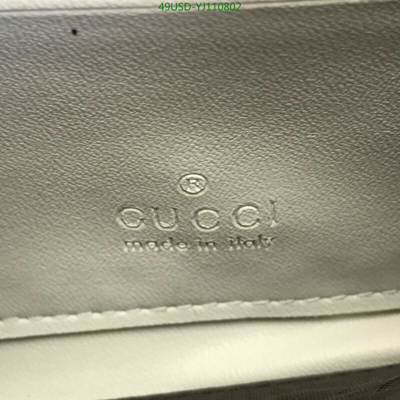 Gucci Bag-(4A)-Wallet-,Code: YJ110802,$ 64USD