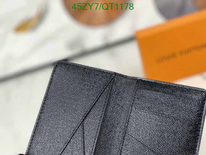 LV Bag-(4A)-Wallet- Code: QT1178 $ 59USD