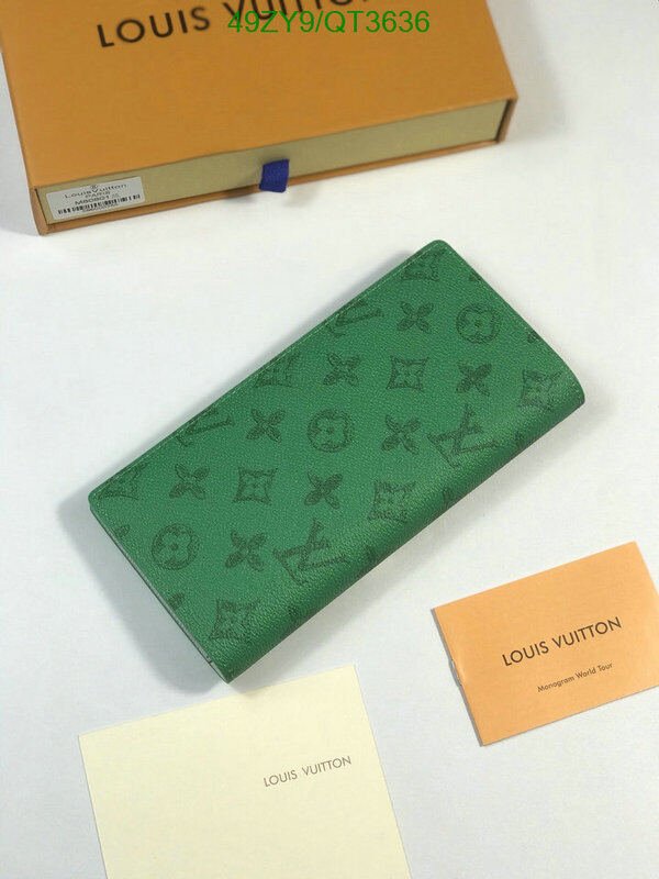 LV Bag-(4A)-Wallet- Code: QT3636 $ 64USD