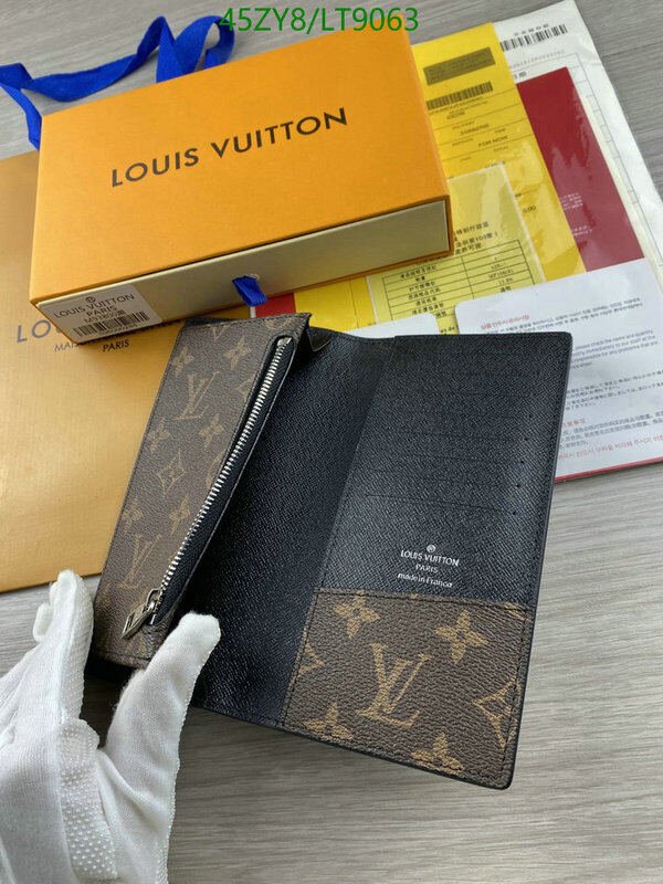 LV Bags-(4A)-Wallet-,Code: LT9063,$ 59USD