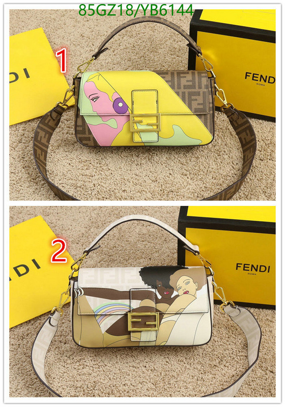 Fendi Bag-(4A)-Baguette-,Code: YB6144,$ 111USD