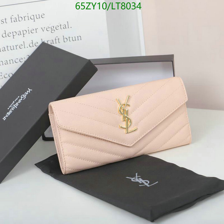 YSL Bag-(4A)-Wallet-,Code: LT8034,$ 85USD
