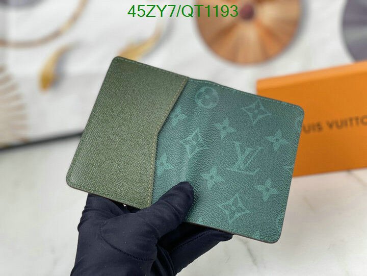 LV Bag-(4A)-Wallet- Code: QT1193 $ 59USD