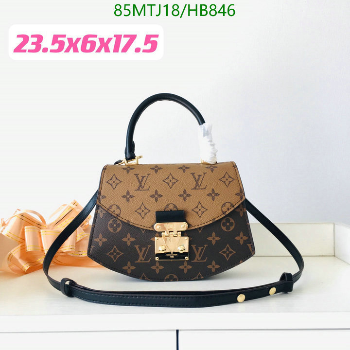 LV Bags-(4A)-Handbag Collection-,Code: HB846,$ 111USD