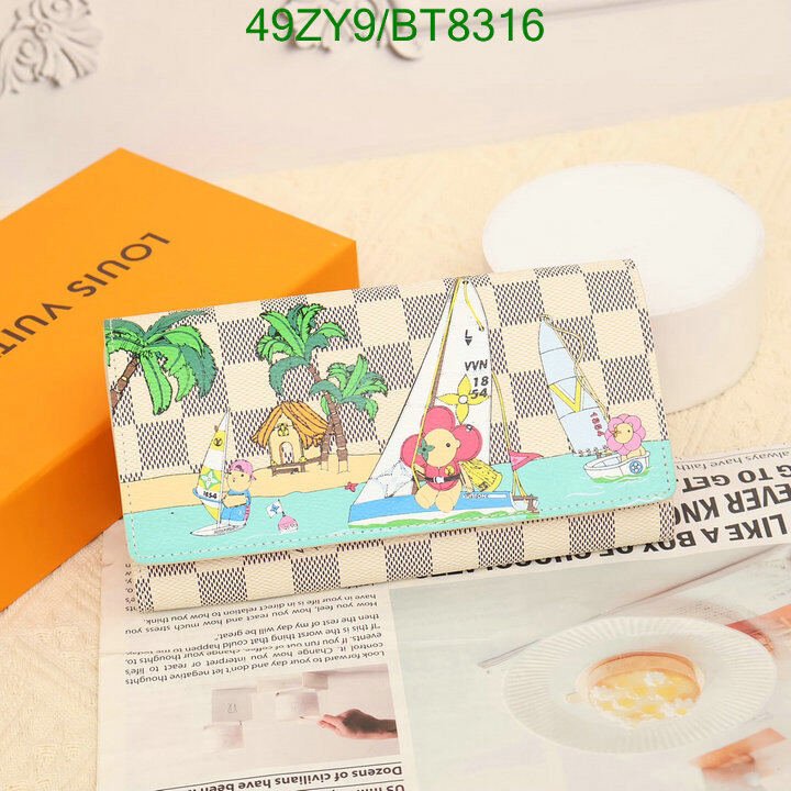 LV Bag-(4A)-Wallet- Code: BT8316 $ 64USD