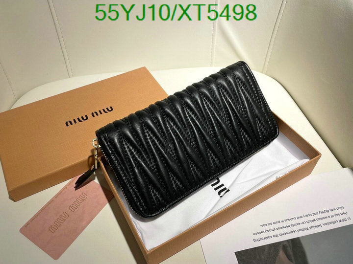 Miu Miu Bag-(4A)-Wallet-,Code: XT5498,$ 72USD