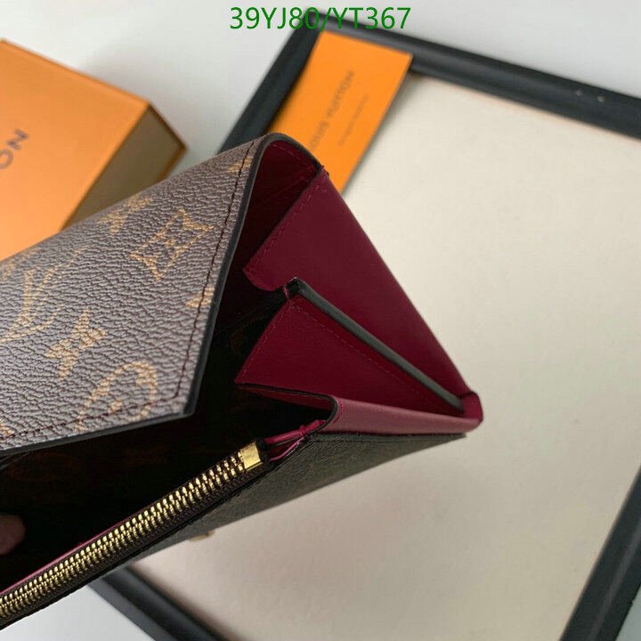 LV Bags-(4A)-Wallet-,Code: YT367,$ 51USD
