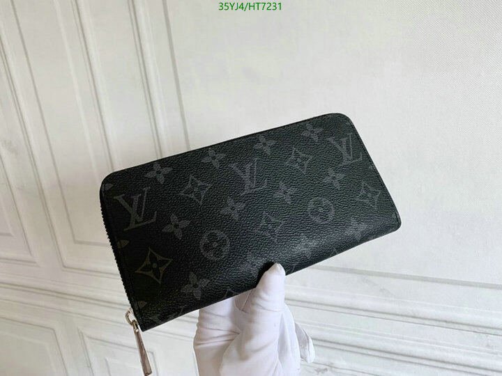 LV Bags-(4A)-Wallet-,Code: HT7231,$ 46USD