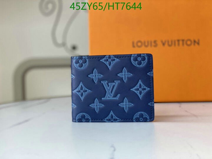 LV Bags-(4A)-Wallet-,Code: HT7644,$ 59USD