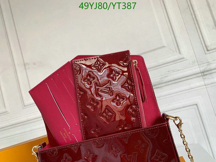 LV Bags-(4A)-Wallet-,Code: YT387,$ 64USD