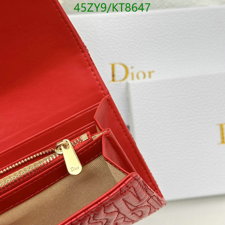 Dior Bag-(4A)-Wallet- Code: KT8647 $ 59USD