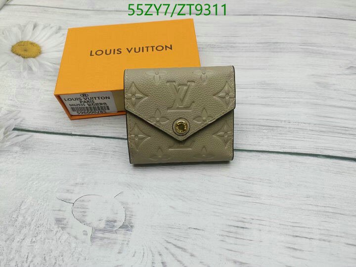 LV Bags-(4A)-Wallet-,Code: ZT9311,$ 72USD