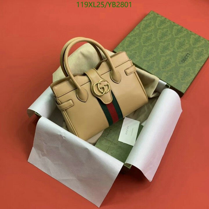 Gucci Bag-(4A)-Diagonal-,Code: YB2801,$ 155USD