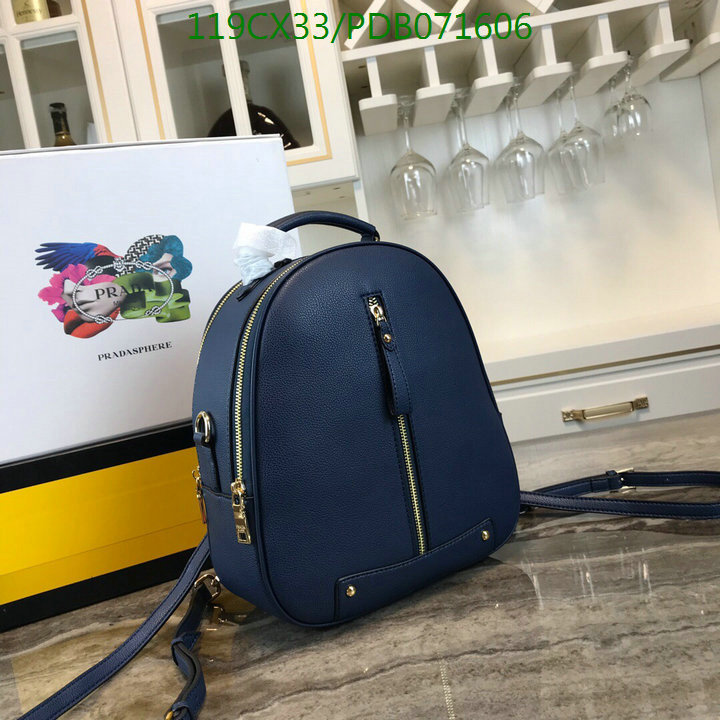 Prada Bag-(4A)-Backpack-,Code: PDB071606,$ 155USD
