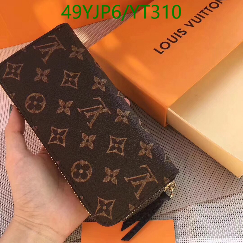 LV Bags-(4A)-Wallet-,Code: YT310,$ 64USD