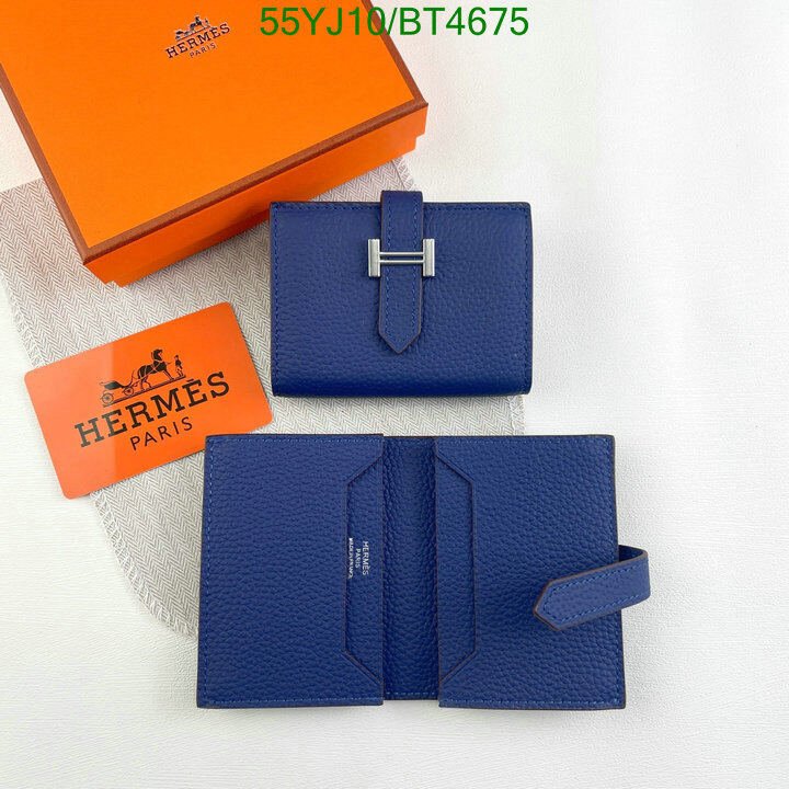Hermes Bag-(4A)-Wallet- Code: BT4675 $ 72USD