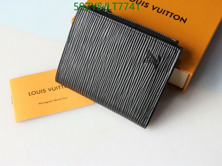 LV Bags-(4A)-Wallet-,Code: LT7741,$ 77USD