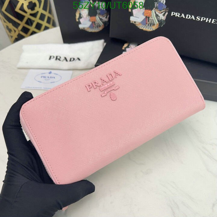 Prada Bag-(4A)-Wallet- Code: UT6058 $ 72USD