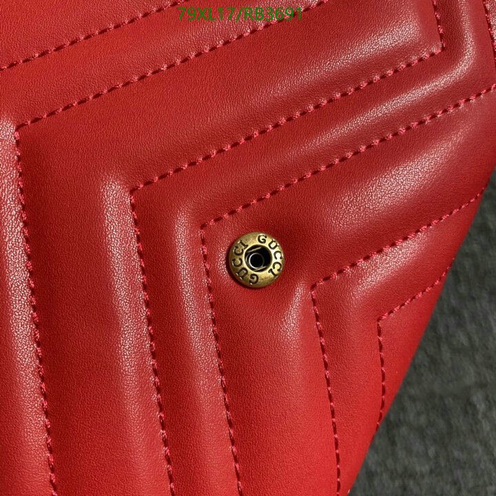 Gucci Bag-(4A)-Diagonal- Code: RB3691 $ 103USD