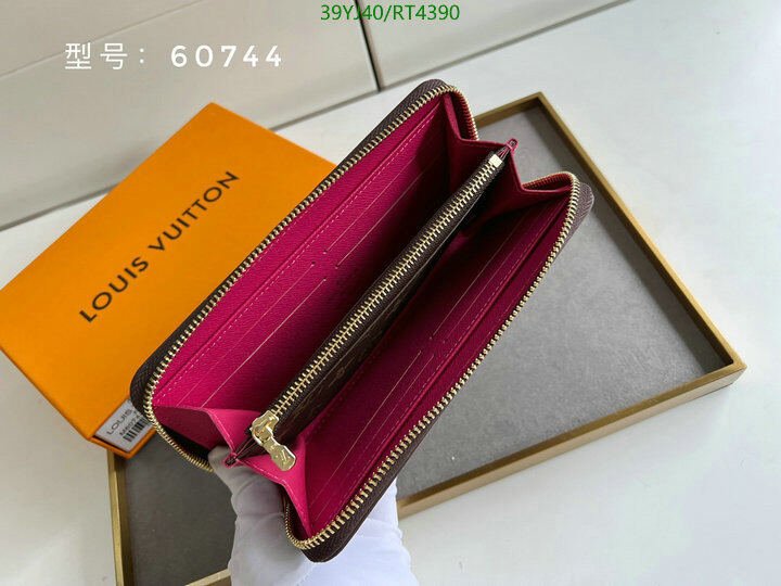 LV Bag-(4A)-Wallet- Code: RT4390 $ 51USD