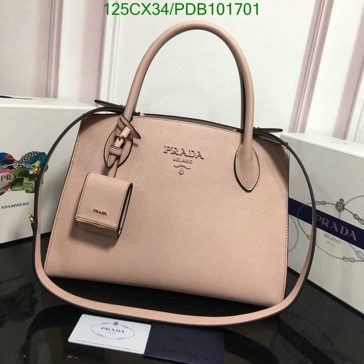 Prada Bag-(4A)-Handbag-,Code: PDB101701,$ 163USD