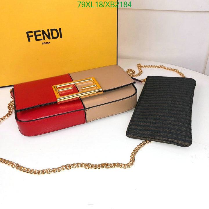 Fendi Bag-(4A)-Baguette-,Code: XB2184,$ 103USD