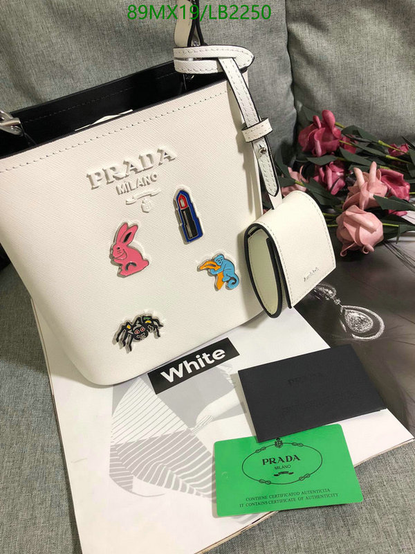 Prada Bag-(4A)-Diagonal-,Code: LB2250,$ 116USD