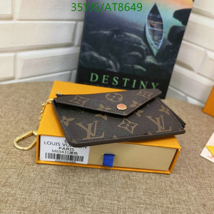 LV Bag-(4A)-Wallet- Code: AT8649 $ 46USD