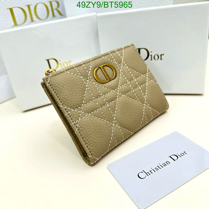 Dior Bag-(4A)-Wallet- Code: BT5965 $ 64USD