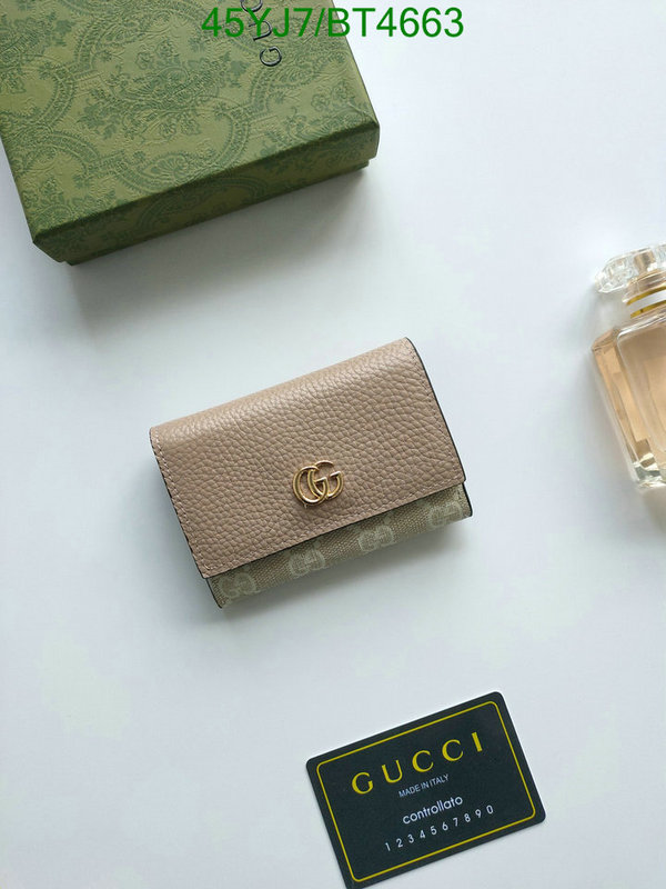 Gucci Bag-(4A)-Wallet- Code: BT4663 $ 59USD