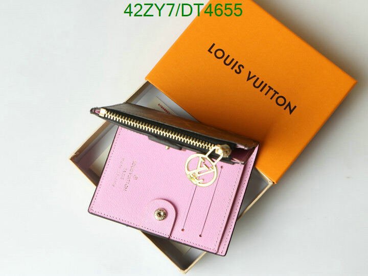 LV Bag-(4A)-Wallet- Code: DT4655 $ 55USD