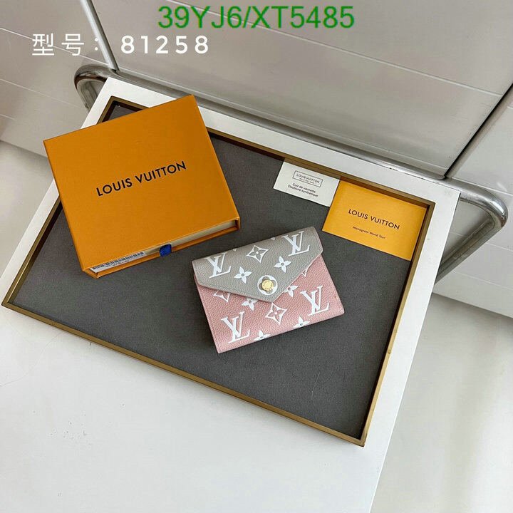 LV Bags-(4A)-Wallet-,Code: XT5485,$ 51USD