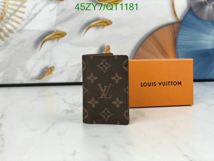 LV Bag-(4A)-Wallet- Code: QT1181 $ 59USD