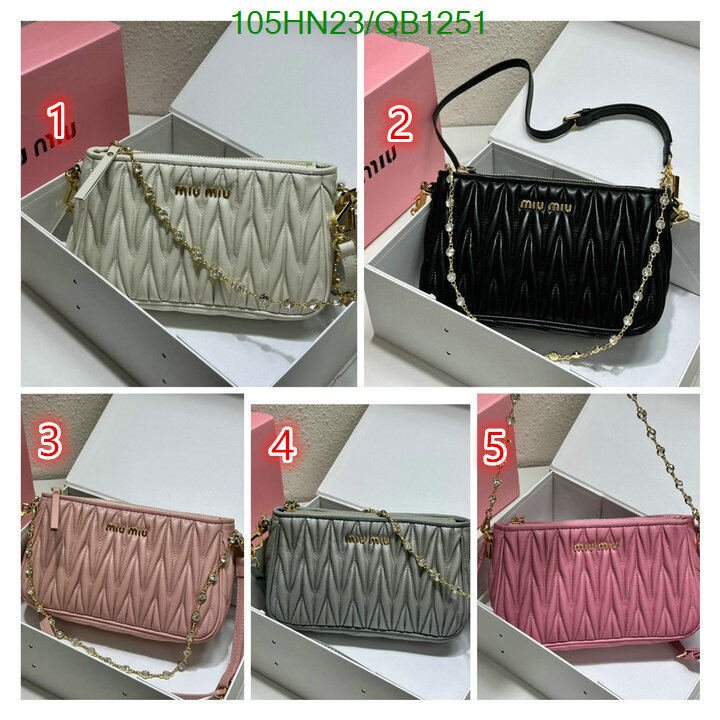 Miu Miu Bag-(4A)-Diagonal- Code: QB1251 $ 137USD