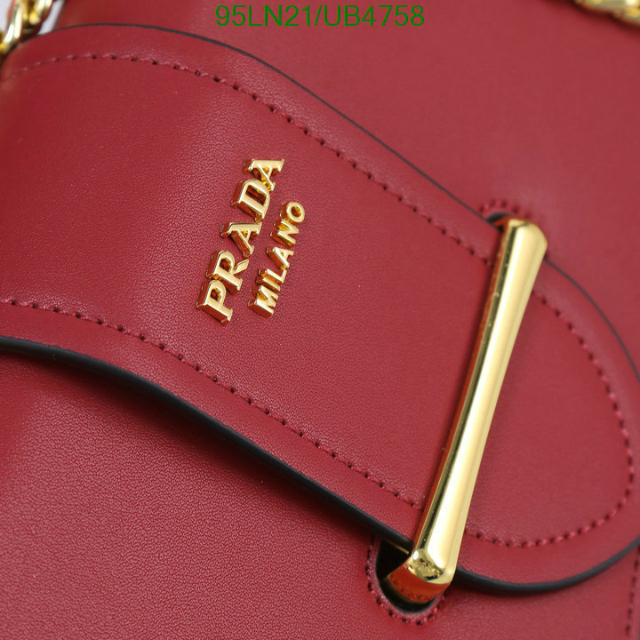 Prada Bag-(4A)-Diagonal- Code: UB4758 $ 124USD