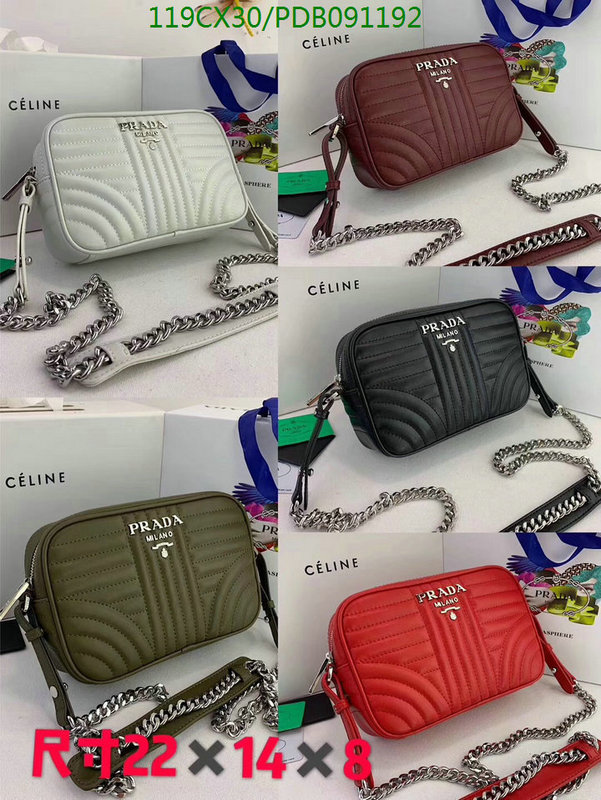 Prada Bag-(4A)-Diagonal-,Code: PDB091192,$ 155USD
