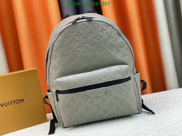 LV Bag-(4A)-Backpack- Code: RB7297 $ 142USD