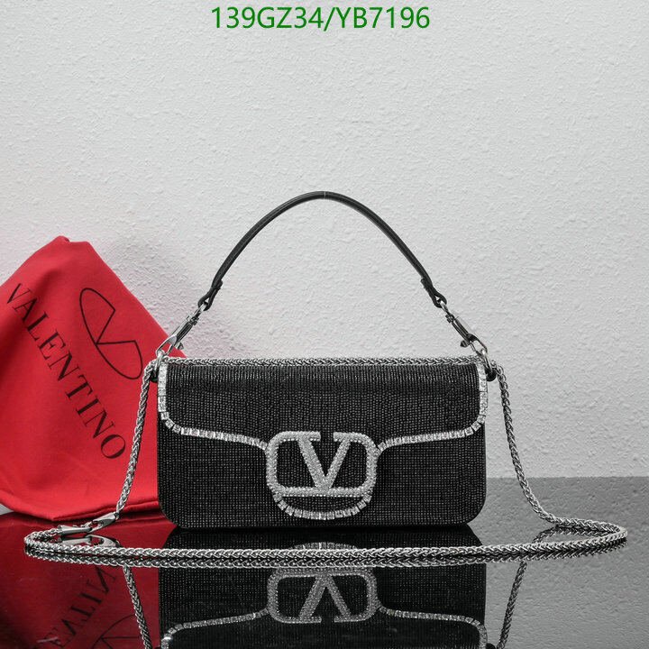 Valentino Bag-(4A)-LOC-V Logo ,Code: YB7196,$ 181USD