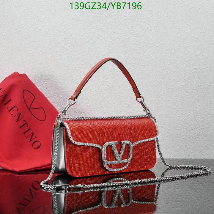 Valentino Bag-(4A)-LOC-V Logo ,Code: YB7196,$ 181USD