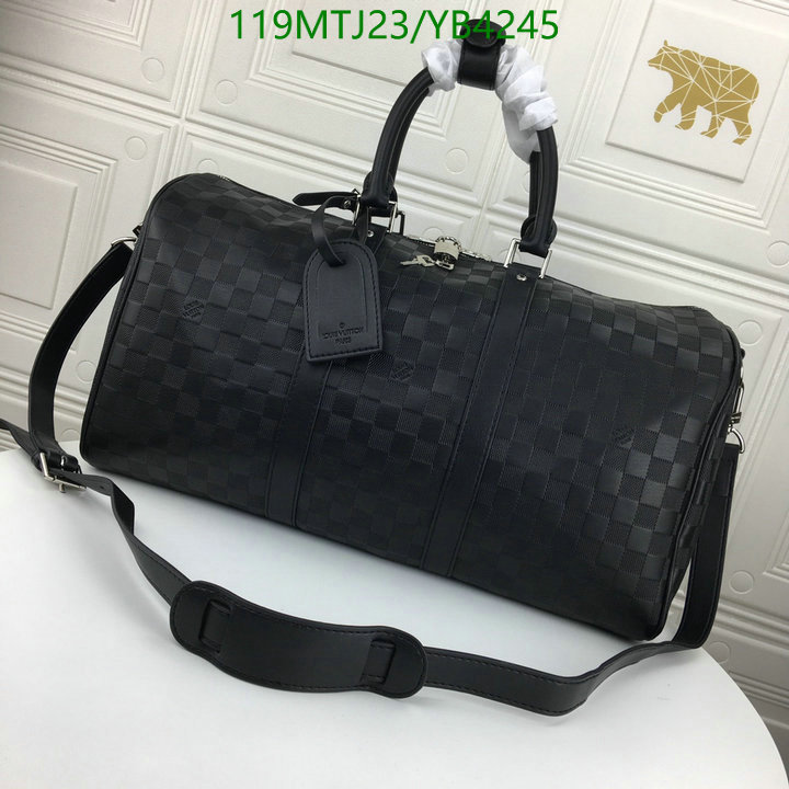 LV Bags-(4A)-Keepall BandouliRe 45-50-,Code: YB4245,