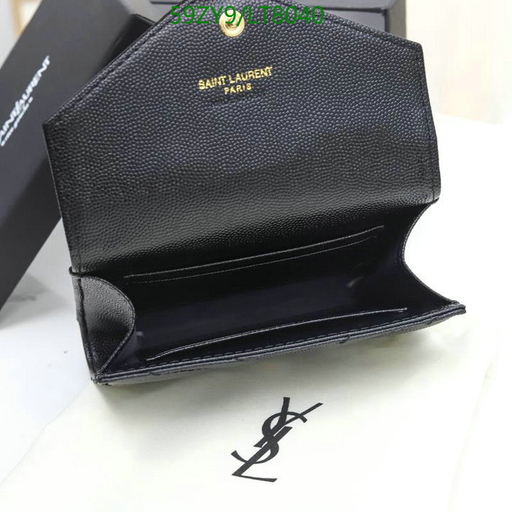 YSL Bag-(4A)-Wallet-,Code: LT8040,$ 77USD