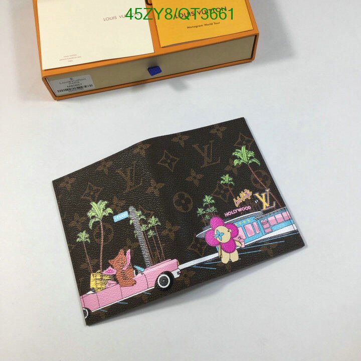 LV Bag-(4A)-Wallet- Code: QT3661 $ 59USD