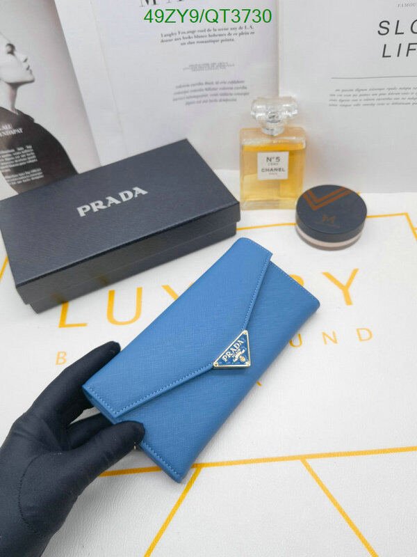 Prada Bag-(4A)-Wallet- Code: QT3730 $ 64USD