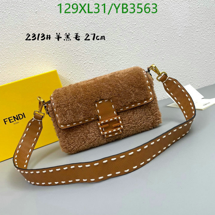 Fendi Bag-(4A)-Baguette-,Code: YB3563,$ 168USD