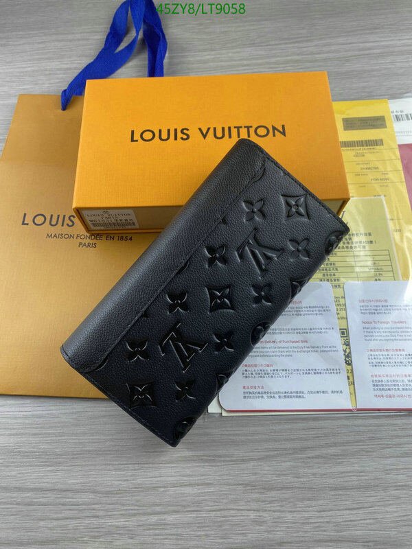 LV Bags-(4A)-Wallet-,Code: LT9058,$ 59USD